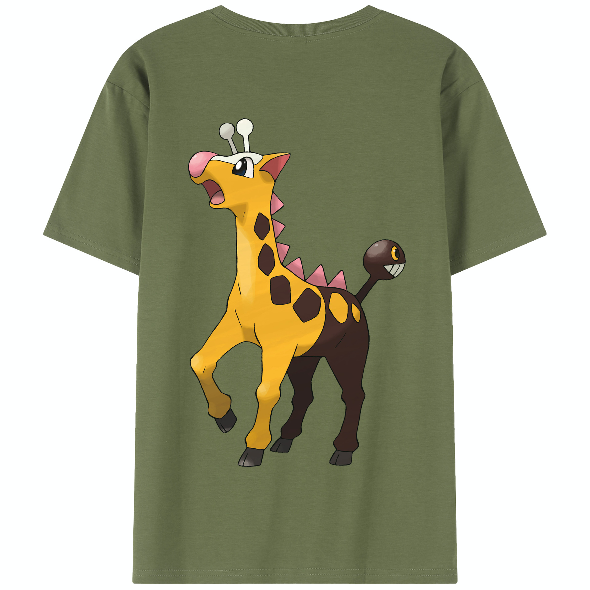 （画像用） ポケットモンスター Pokémon 綿100％半袖Tシャツ（背面プリント）
